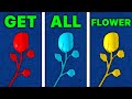 RACE V2 - All flower location in 1 MINUTE.. (Blox Fruits)