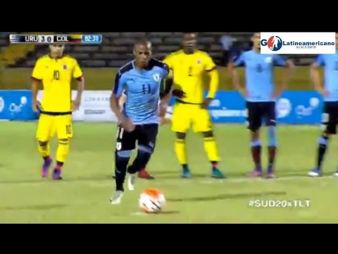 Uruguai [S20] 3 vs Colômbia [S20] 0 - 05/02/2017