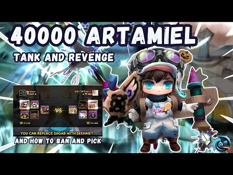 SUMMONERS WAR - TANK AND REVENGE ARTAMIEL