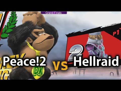 Smash@Sunken #53 - Peace!2 (Donkey Kong)(W) vs Hellraid (Sheik)(L) - Wii U Singles GF