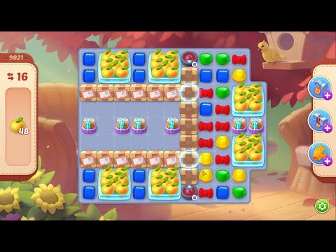 Homescapes Level 9821 No Boosters Gameplay