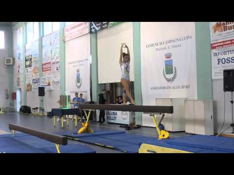 trofeo d'autunno 2015 Cravin Alessia alla trave