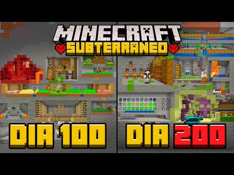 SOBREVIVI 200 DIAS em UMA CAVERNA no MINECRAFT 1.21 HARDCORE - O FILME