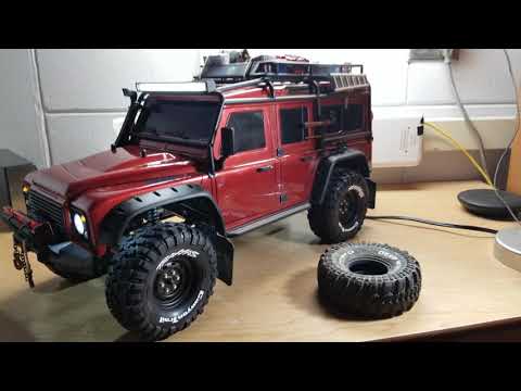 Traxxas TRX4 Defender Wheels and Tires Update!