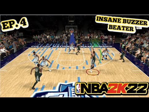 NBA 2k22 My Career Ep 4- INSANE Buzzer Beater (Current Gen)