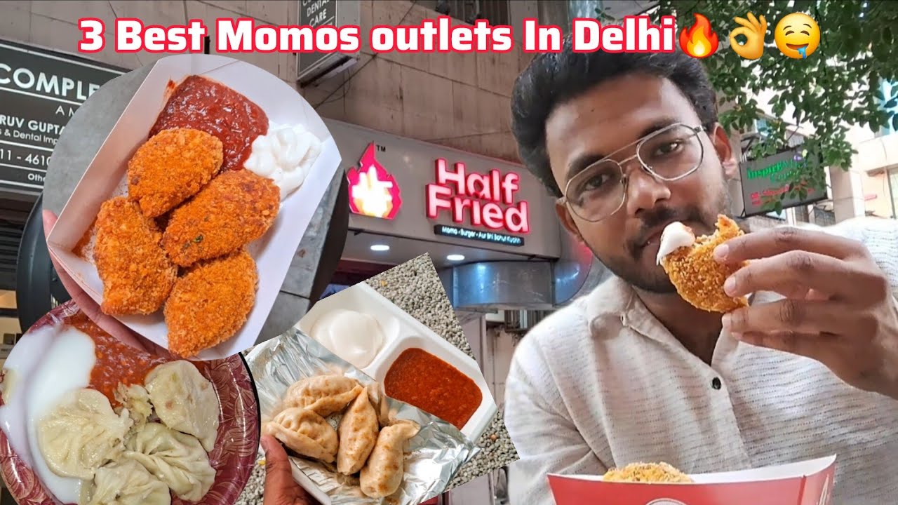 Delhi 3 Best Momos Outlet🤤👌 || Momos #momos #foodie #foodblogger