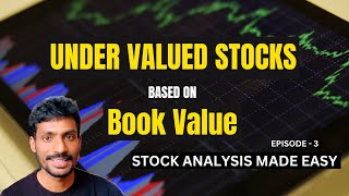Book Value & PB Ratio | Stocks below their Book value | Stock Analysis Made Easy | Part -3