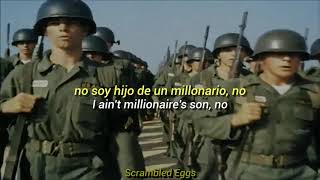 Creedence Clearwater Revival - Fortunate Son (Sub. Español / Lyrics)