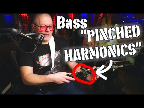 Master Bass Pinched Harmonics with this EASY trick