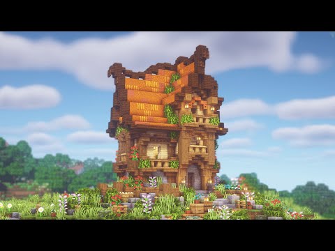 EPIC Medieval House Tutorial in Minecraft!