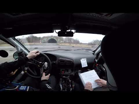 Rajd Monte Karlino 2025 Os 5 Wschód Zegrze, Zaroda K. / Paszkiewicz A. Mitsubishi Colt