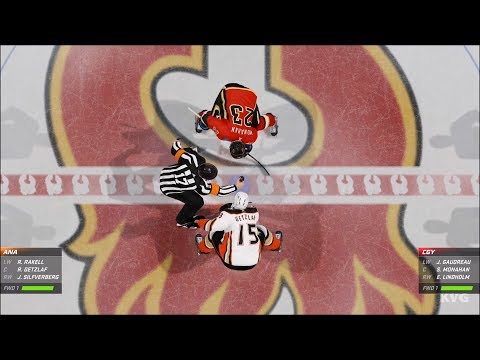 NHL 20 - Calgary Flames vs Anaheim Ducks - Gameplay (Xbox One X HD) [1080p60FPS]