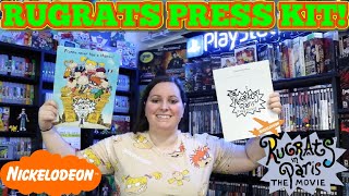 2000's Nicktoon's Nostalgia - Nickelodeon's The Rugrat's In Paris Movie Press Kit! Vintage Score!