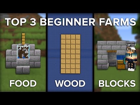 Shulkercraft - Minecraft Top 3 Beginner Farms to Get you Started