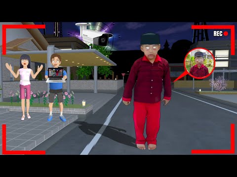 Yuta Mio panics because CCTV records the GHOST of a STUDENT'S CHILD attacking them😱||sakura schoo...