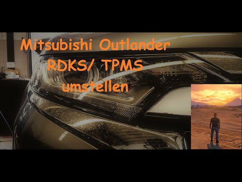 Mitsubishi Outlander, ASX und Co RDKS/ TPMS Reifendruckkontrollsystem umstellen #ron_mexico