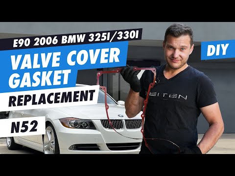 DIY E90 2006 BMW 325i/330i Valve Cover Gasket Replacement N52