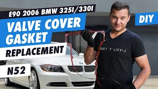 DIY E90 2006 BMW 325i/330i Valve Cover Gasket Replacement N52