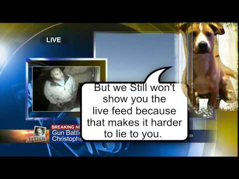 wahlberg reporting, chris dorner shoot out, cops say "burn it down"