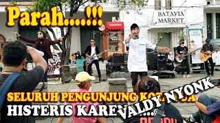 Download lagu Seluruh pengunjung kota tua Histeris oleh Valdy Nyonk | akustik kota tua mp3