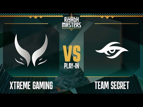 Xtreme Gaming vs. Team Secret // Riyadh Masters 2023 – Day 1 – Play-In