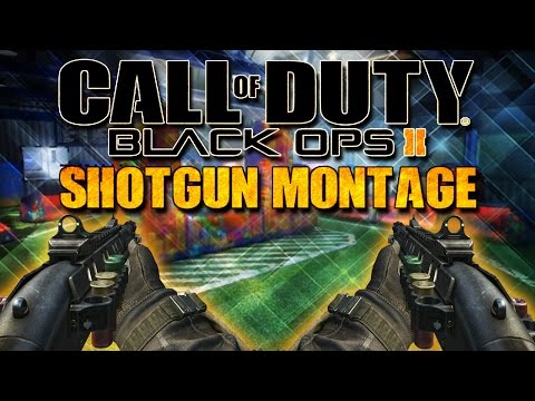Black ops 2 shotgun montage | 500 Subscribers special video (Reupload)