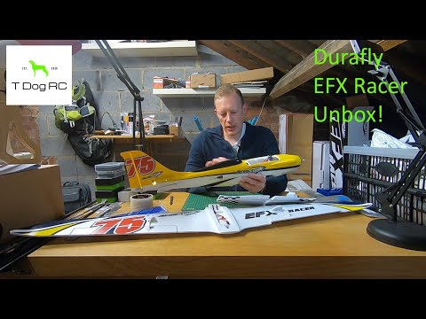 Durafly EFX Racer from Hobbyking Unboxing