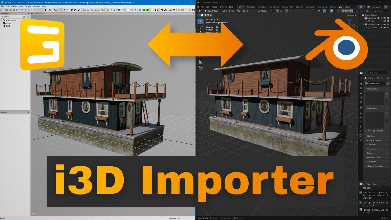 i3d Importer tutorial