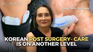 Korean Post-Surgery Care ✨ How We Tighten Skin After Liposuction | Renovo Clinic Seoul
