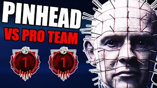 DBD TOP LEVEL SURVIVORS against PINHEAD #3 | Dead by Daylight killer gameplay