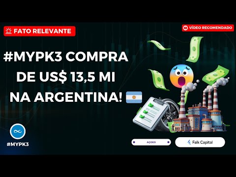Thumbnail do vídeo: #MYPK3: Aquisição Estratégica da POLIMETAL na Argentina. O que muda para a IOCHPE-MAXION?
