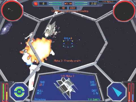 XvT: Attack on Imperial-class Star Destroyer Tormentor (as T/A Alpha) (Medium, Solo)