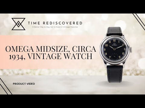 Omega Midsize, Circa 1934, Vintage Watch | Time Rediscovered