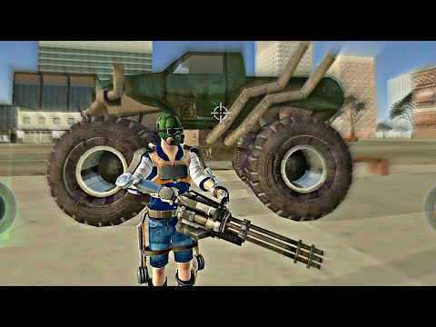 Vegas Crime #2 - Unlock Monster Truck + Exoskeleton + Gas Mask | Android Gameplay |