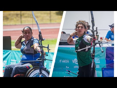 Maria Monica Daza v Cathia Valdez – recurve women open gold | Santiago 2022 Para Pan American Champs