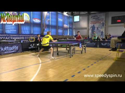 Table Tennis Russian Cadet Championships 2016 - Vladimir Sidorenko Vs Maxim Grebnev -