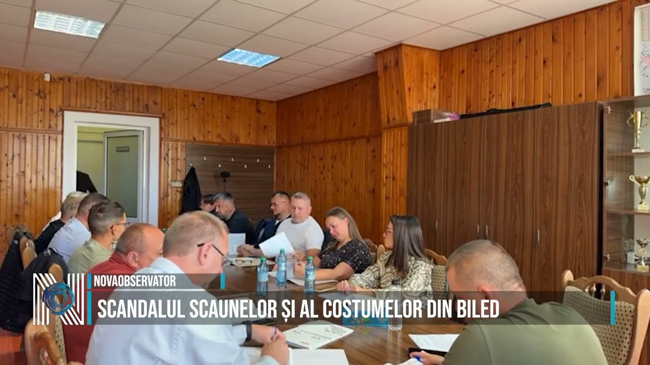 Scandalul scaunelor și al costumelor din Biled