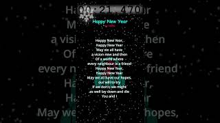 Happy New Year by ABBA #lyrics #newyearsong #abba #goviral