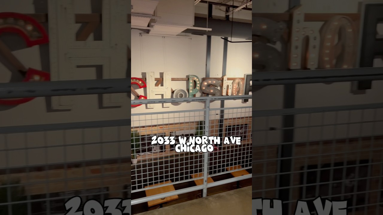 Inside Chicago’s Chop Shop Music Venue.