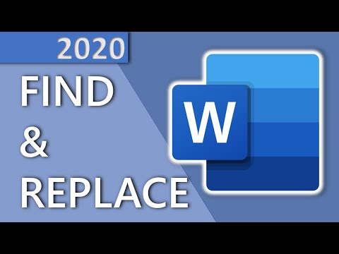 How to find and replace in Word in 1 MINUTE (HD 2020)