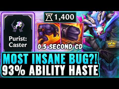 1400 Haste Alistar: Breaking the Haste Cap - Insane Purist Caster Build | League Arena Gameplay