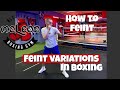 How To Feint In Boxing McLeod Scott Boxing