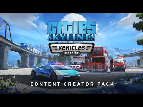Watch trailer for Cities: Skylines - Content Creator Pack: Vehicles of the World DLC Steam CD Key
