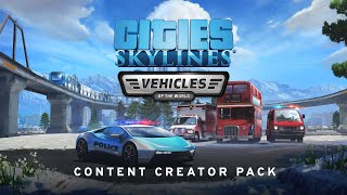 Cities: Skylines - Content Creator Pack: Vehicles of the World Youtube Video
