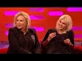 Jennifer Saunders And Joanna Lumley S Awkward First Meeting The Graham Norton Show BBC
