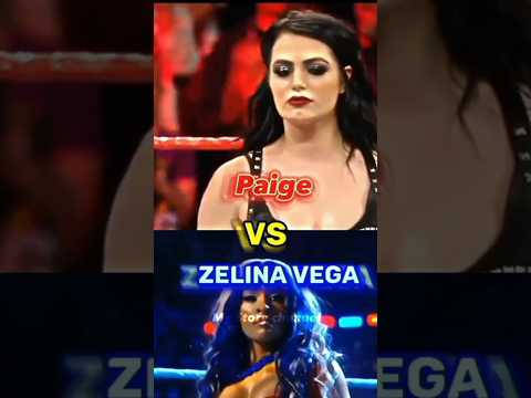 Paige VS Zalina Vega Comparison #shortvideo