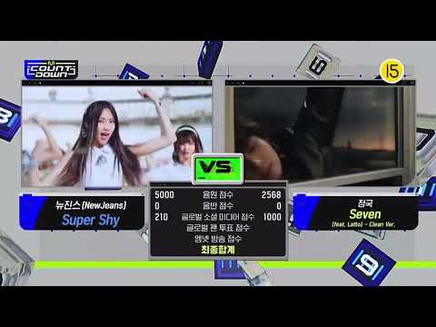 Jung Kook - Seven [1st Win] | M COUNTDOWN 230720 | Jung Kook's first win as a soloist