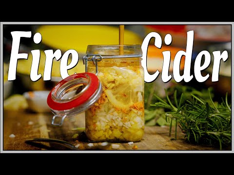 Fire Cider (Fermented Apple Cider Vinegar Tonic)