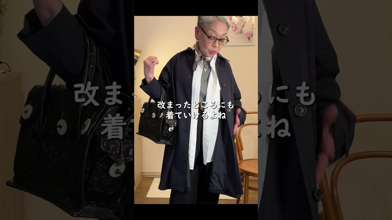 ジーユーの薄手のコート&シャツが、今の季節にとってもおすすめです！