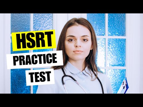 HSRT Practice Test 2026 Health Science Reasoning Test Preparation Questions & Answers